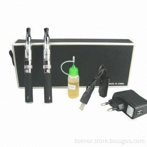 eGo-CE4 Hottest E-cigarette Starter Kit with Atomizer, 650/900/1,100mAh Battery Capacity
